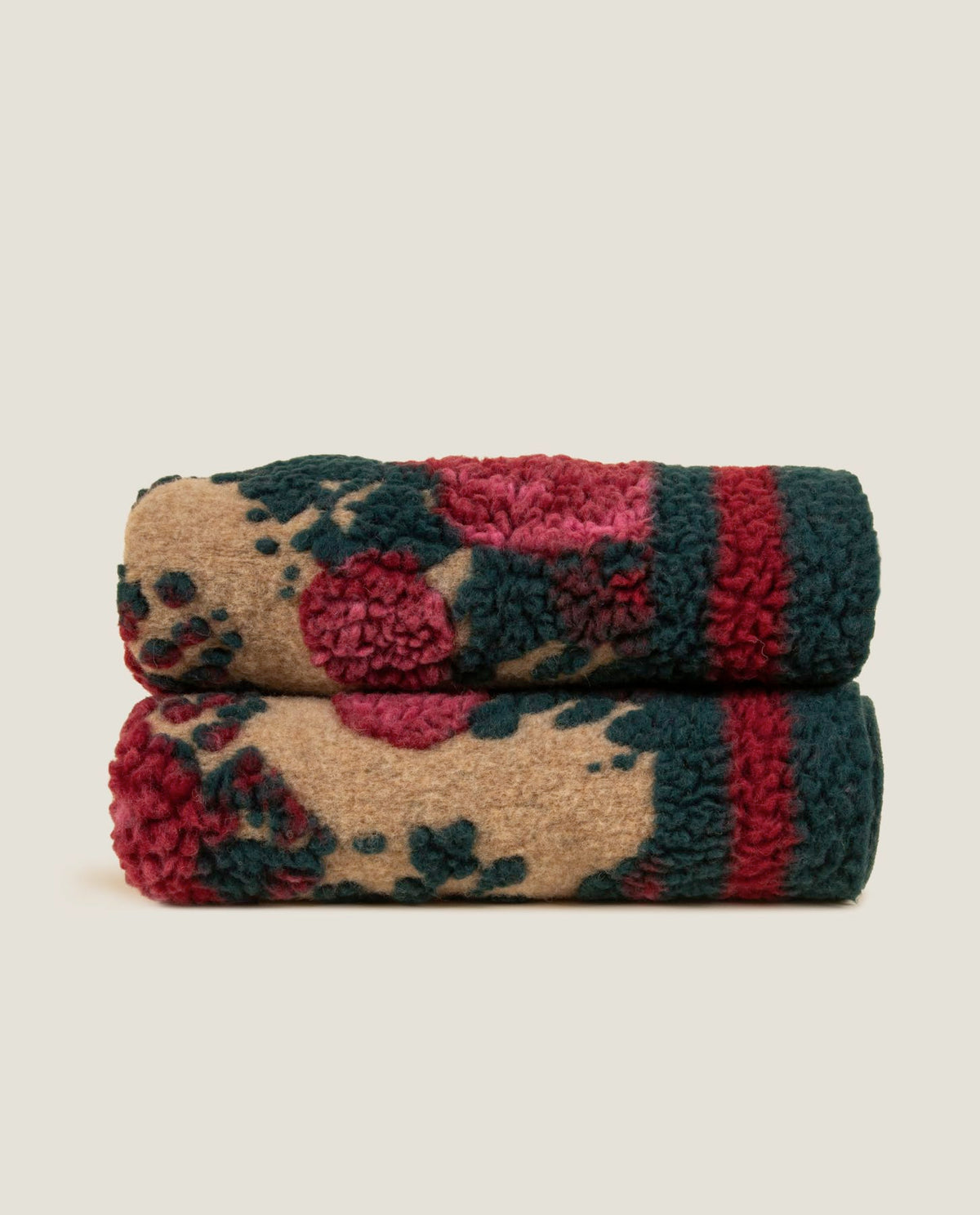 Frati Home Coperta Plaid In Lana Cotta Sei Colori Secret Garden