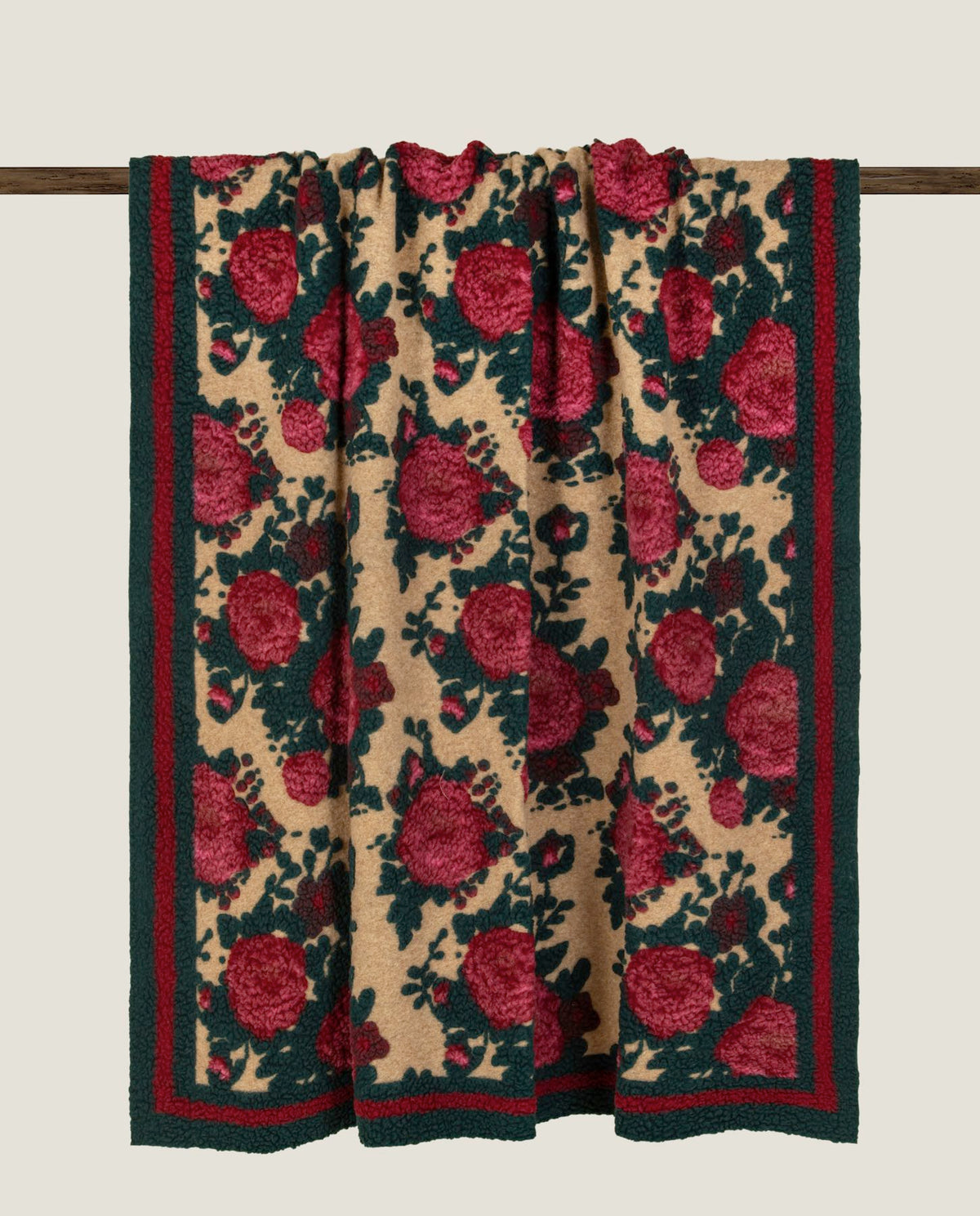 Frati Home Coperta Plaid In Lana Cotta Sei Colori Secret Garden