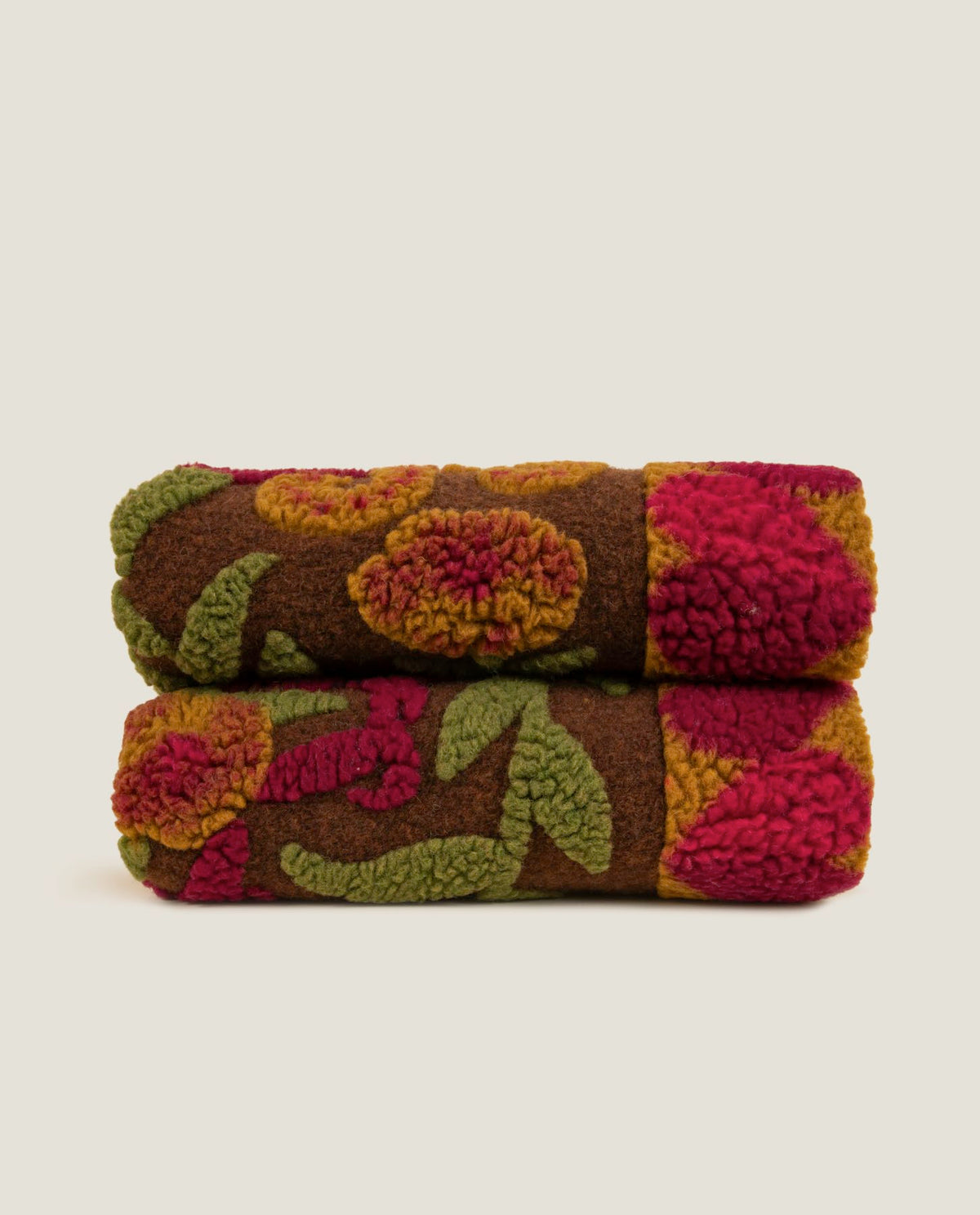 Frati Home Coperta Plaid In Lana Cotta Sei Colori Spanish Rose