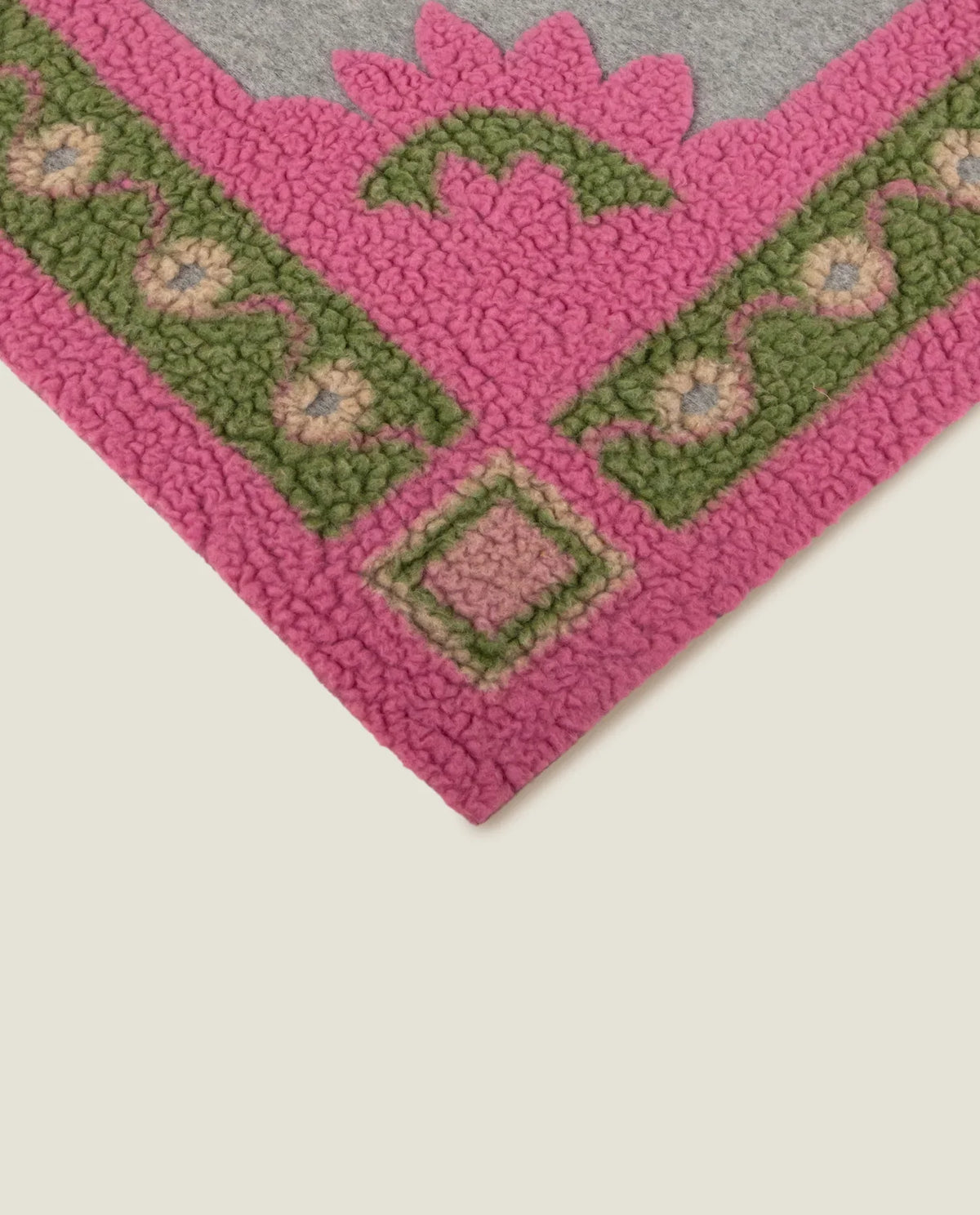 Frati Home Coperta Plaid In Lana Cotta Trionfale Grigio