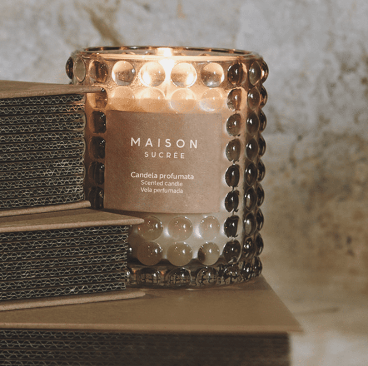 Maison Sucreè Candela Profumata Bollicina