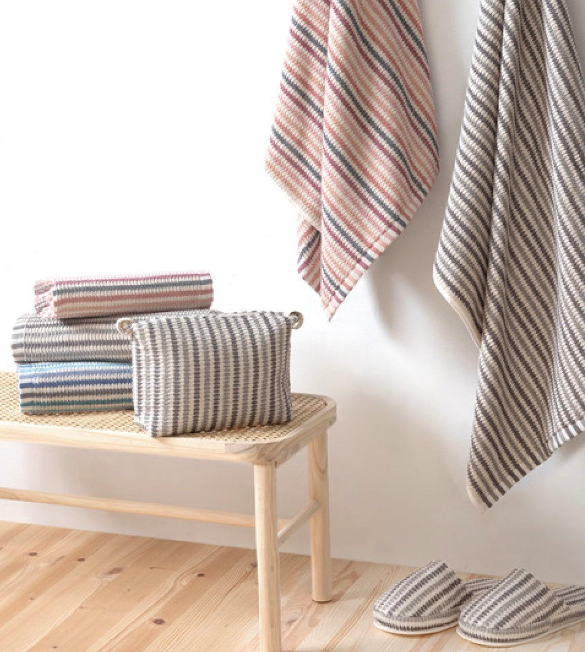 Lasa Home Set Asciugamani 1+1 In Spugna Di Cotone Breeze