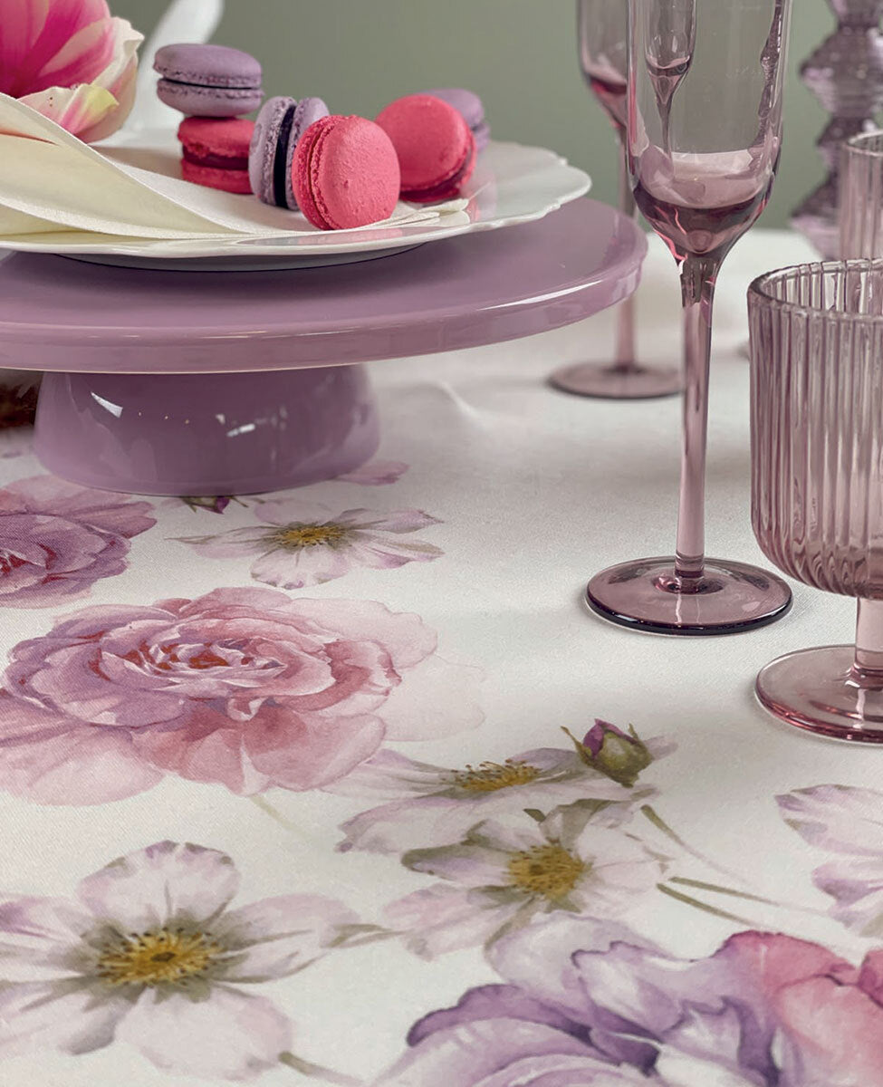 Blumarine Tovaglia In Lino Brook