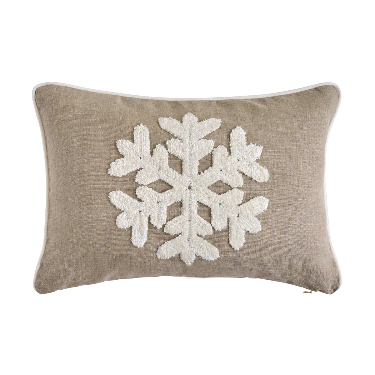 Biancoperla Cuscino Arredo Fiocco
