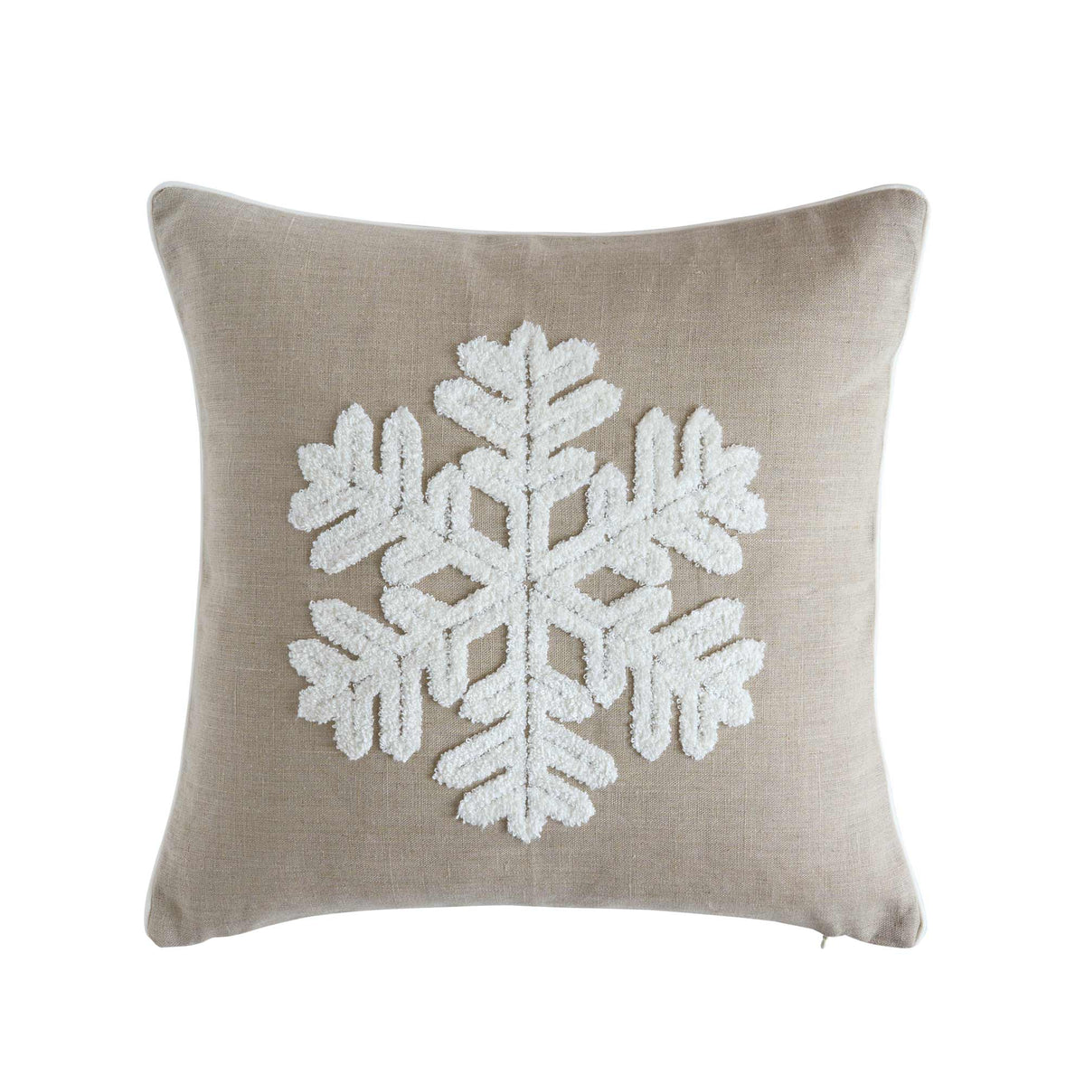 Biancoperla Cuscino Arredo Fiocco