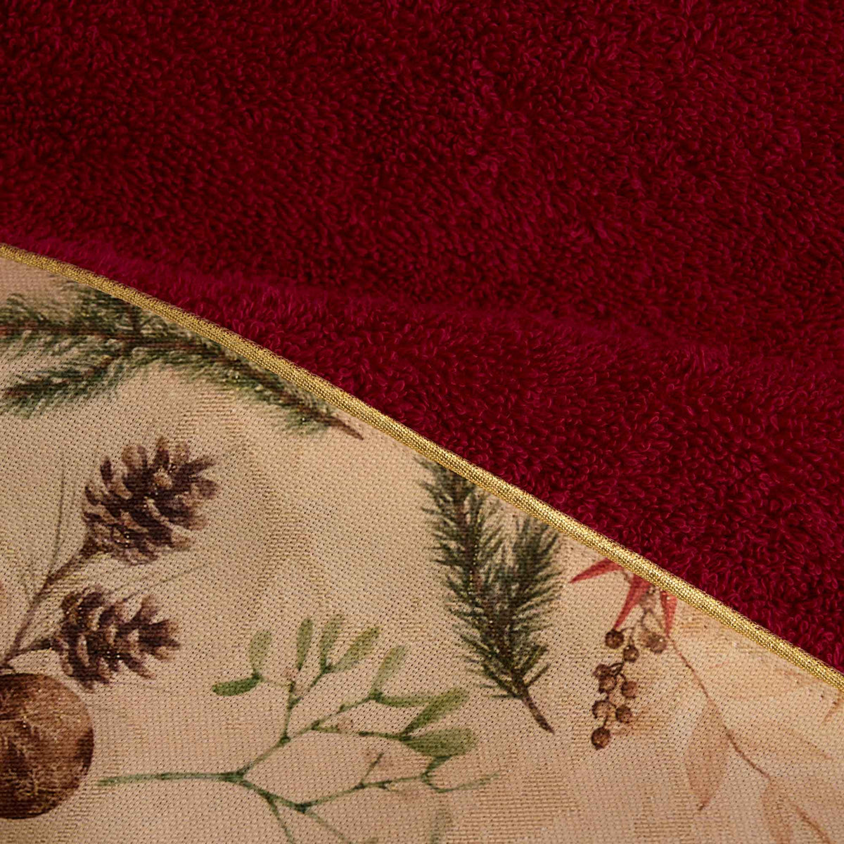 Biancoperla Set Asciugamani 1+1 In Spugna Di Cotone Claus