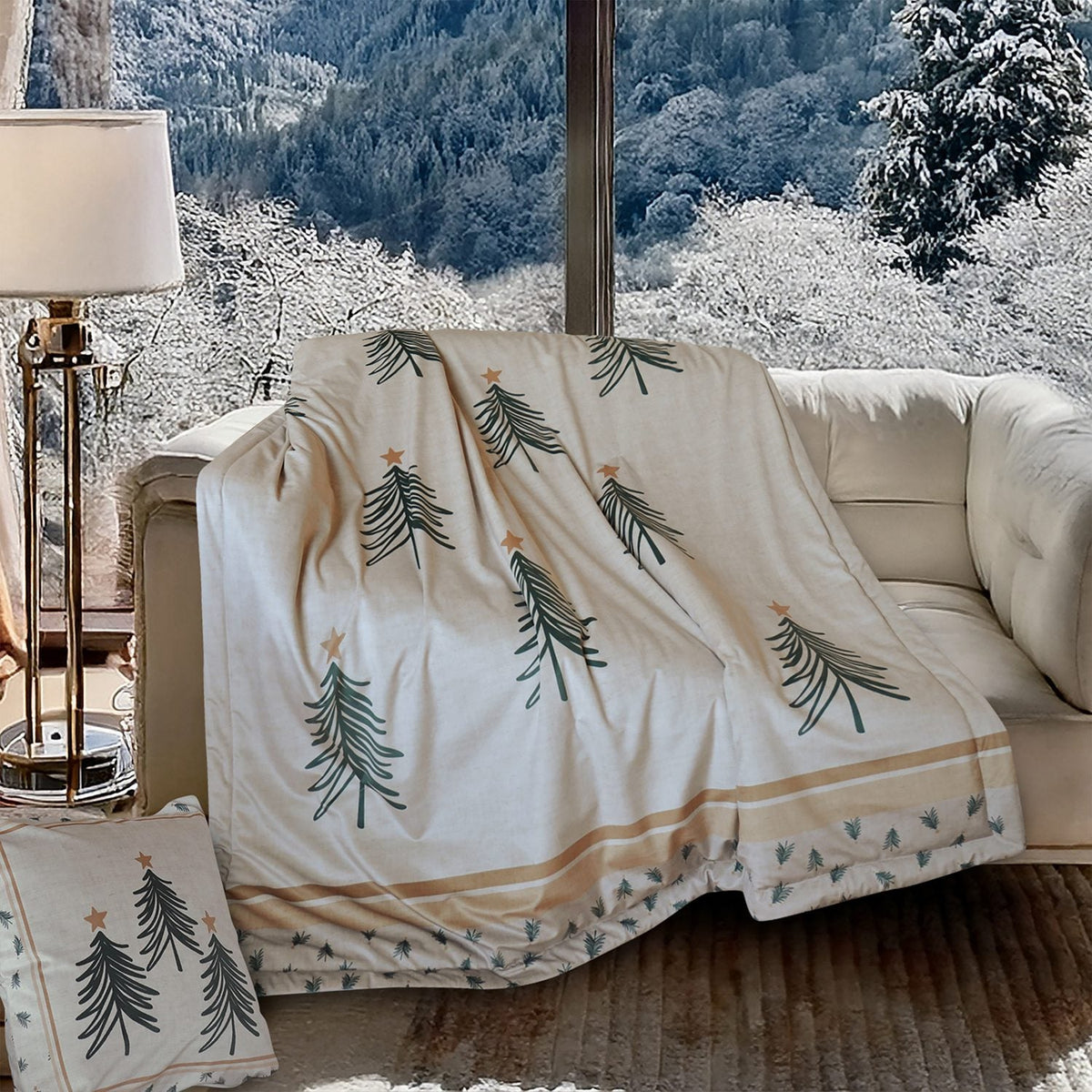 Casa Anversa Plaid In Velluto Stampato San Candido