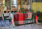 Bossi Tovaglia E/O Runner In Cotone Tinto In Filo 1409