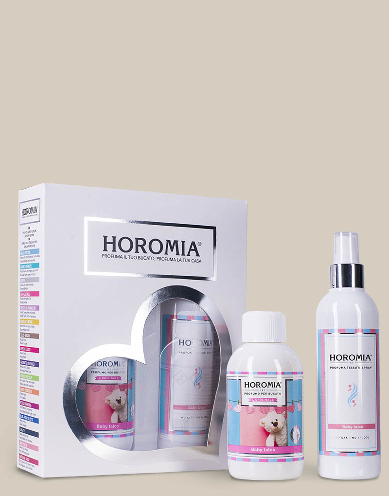Horomia Confezione Horotwins Baby Talco