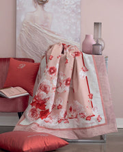 Blumarine Caldo Pareo Con Stampa Piazzata Rose