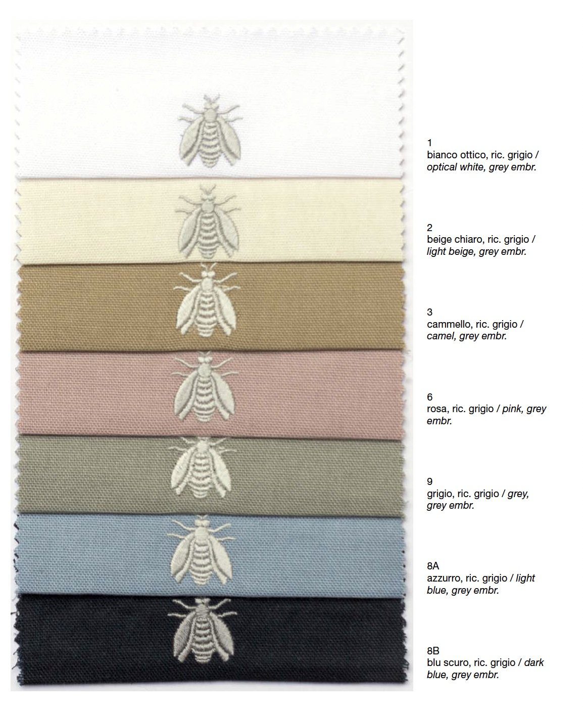 MASTRO RAPHAEL RUNNER IN COTONE CON RICAMO API TABLE LINENS
