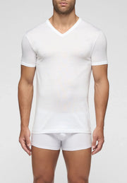 Cagi T Shirt Scollo A V In Cotone Filo Di Scozia Privilegio 1304