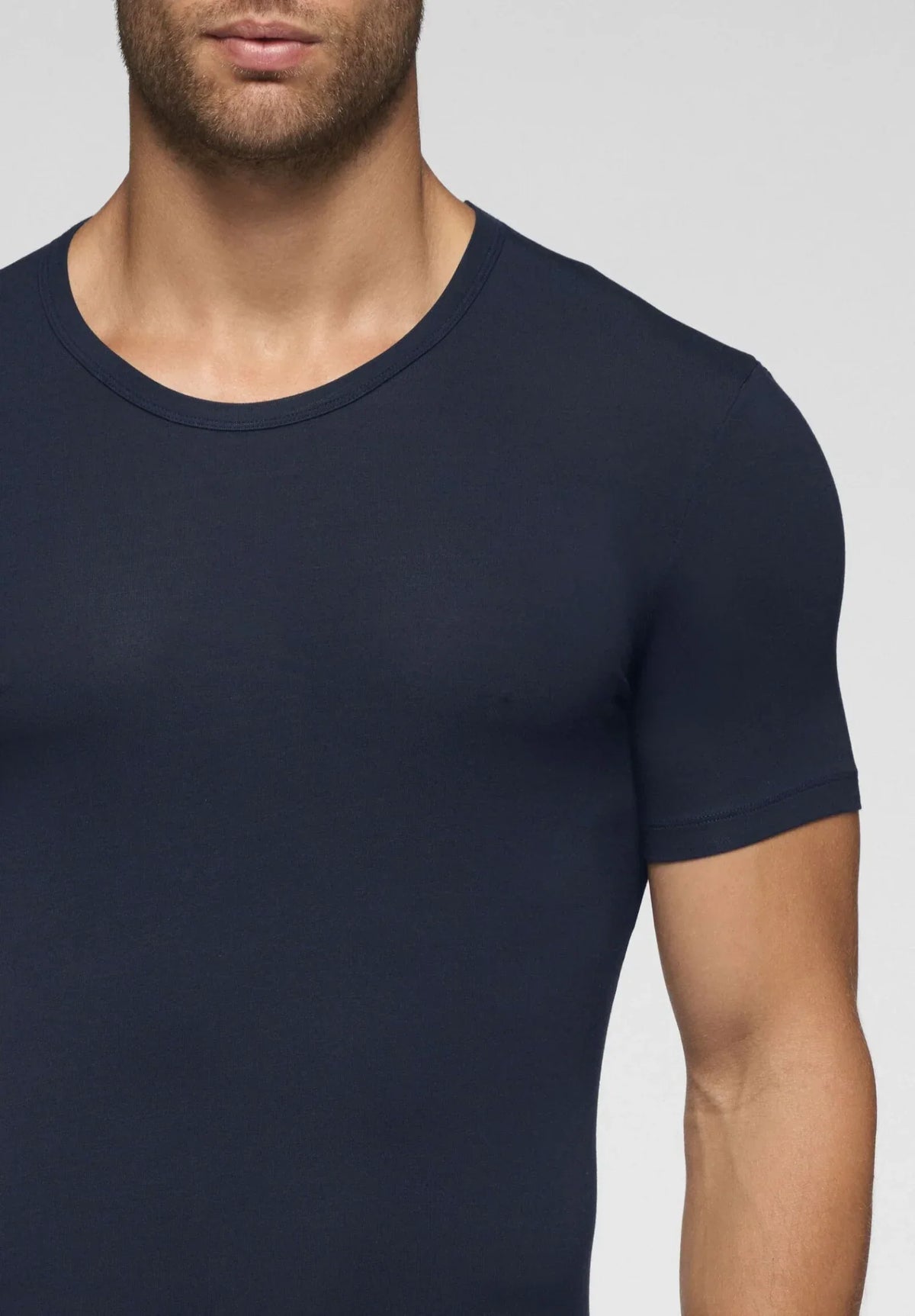 Cagi T Shirt Girocollo In Modal Elasticizzato 5255