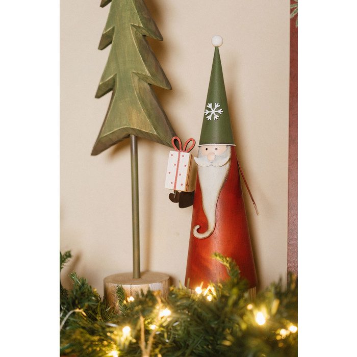 Nuvole Di Stoffa Set 2 Decorazioni Babbo Natale