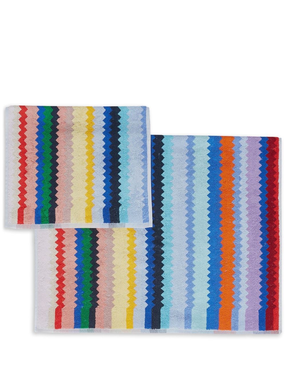 Missoni Home Set Asciugamani 1+1 In Spugna Di Cotone Cecil