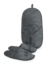 Daunex Ciabattone Set Family 4 Pezzi Abete Grigio