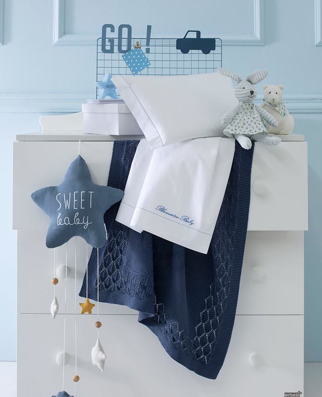 Blumarine Baby Completo lenzuola culla e carrozzina in percalle di cotone Confetto