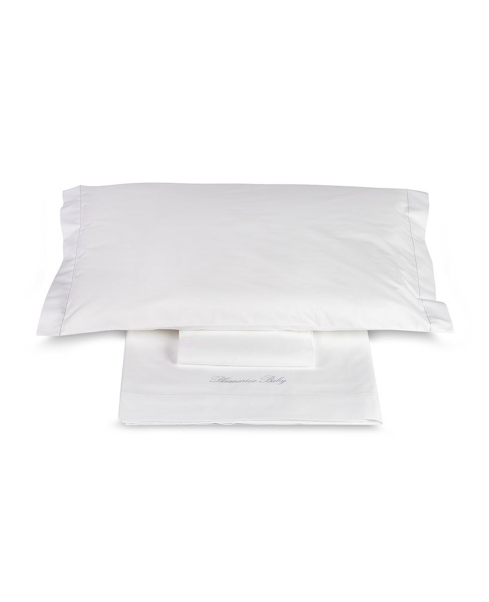 Blumarine Baby Completo lenzuola lettino in percalle di cotone Confetto