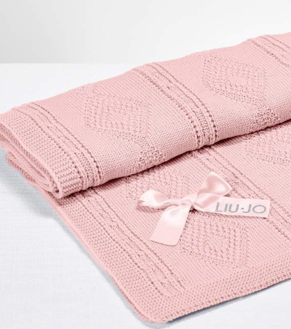 Liu Jo Baby Copertina In Lana Merinos Rombo Bl516B