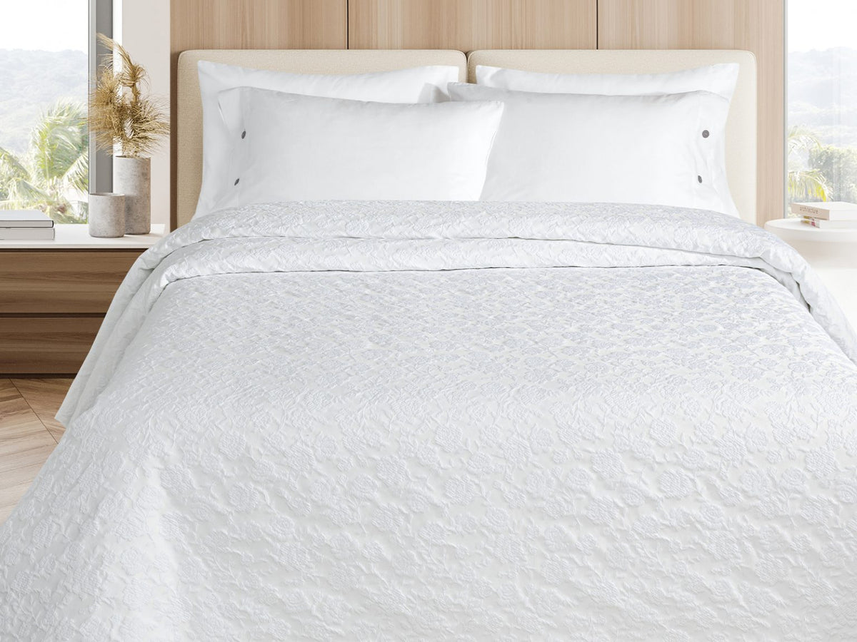 Daunex Copriletto Liscio Matrimoniale Con Disegno Jacquard Romance