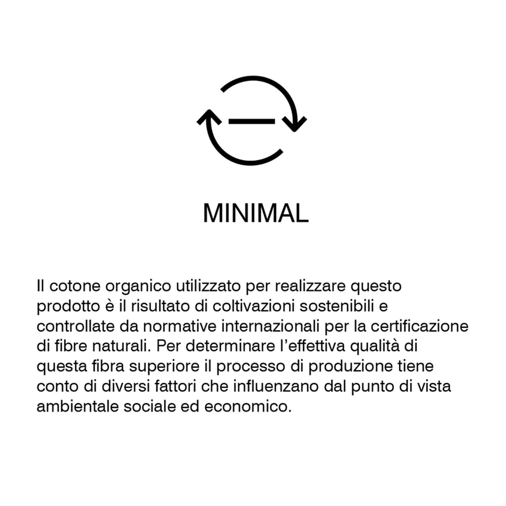 Borbonese Accappatoio Con Cappuccio In Spugna Di Cotone Minimal
