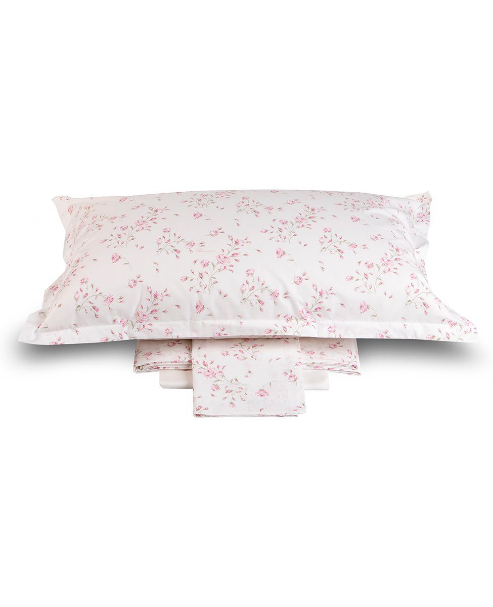 Blumarine Completo Lenzuola Singolo In Percalle Di Cotone Lilibet