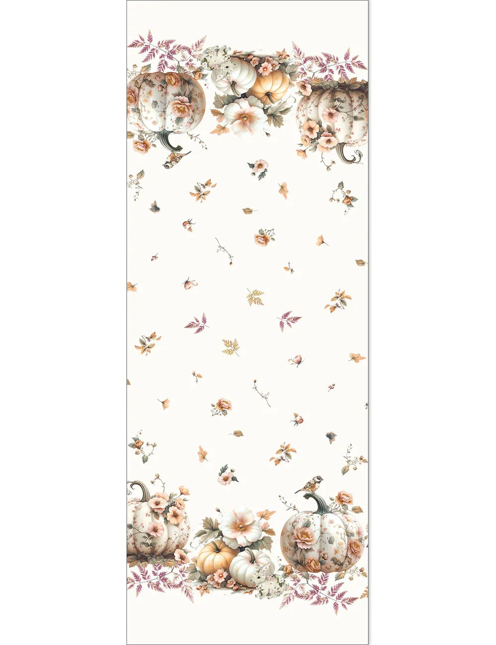 Tessitura Randi Runner In Cotone Stampato Cucurbita
