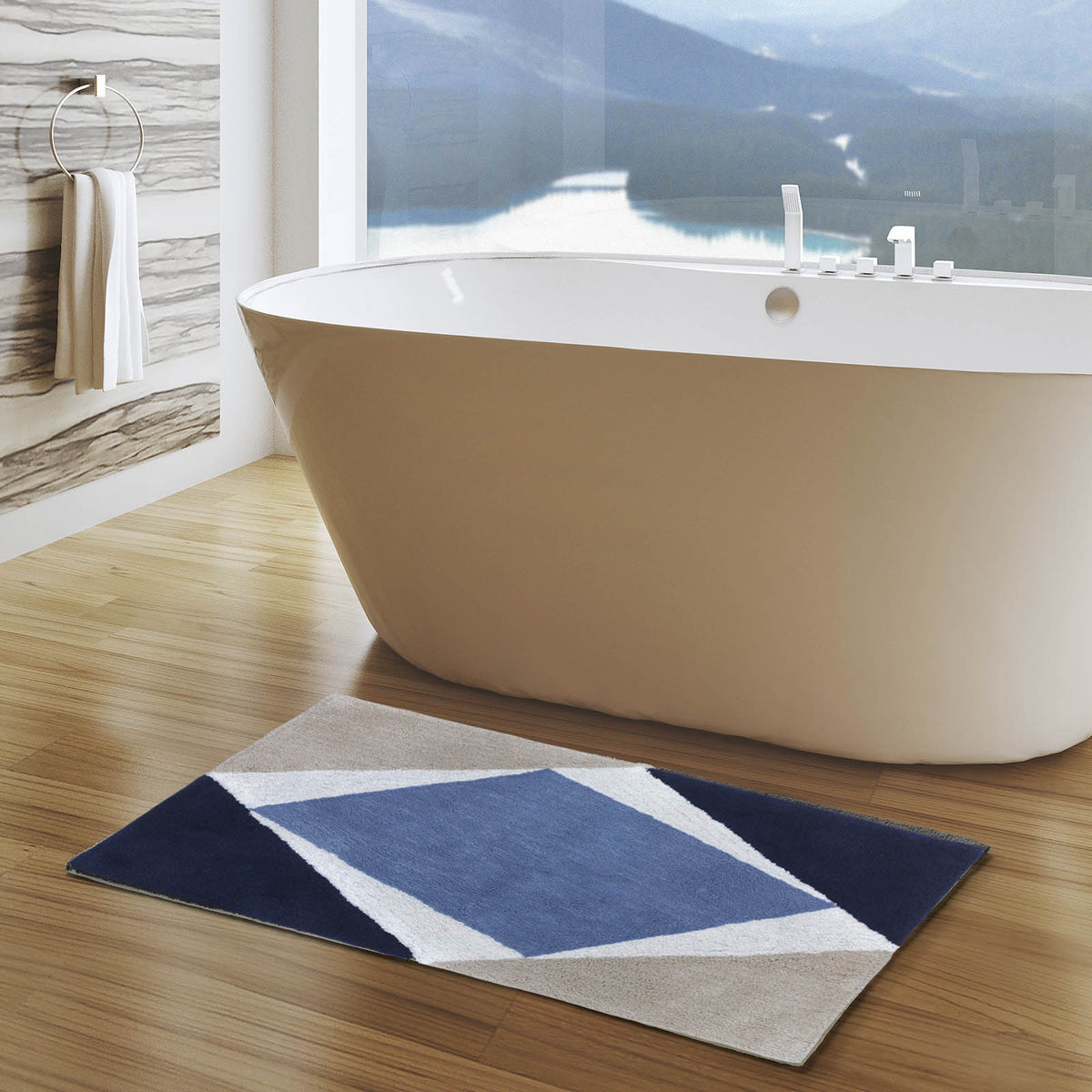 Carrara Tappeto Bagno In Spugna Di Cotone Calgary