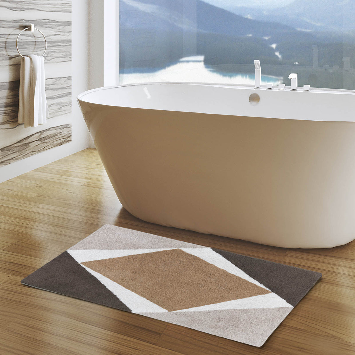 Carrara Tappeto Bagno In Spugna Di Cotone Calgary