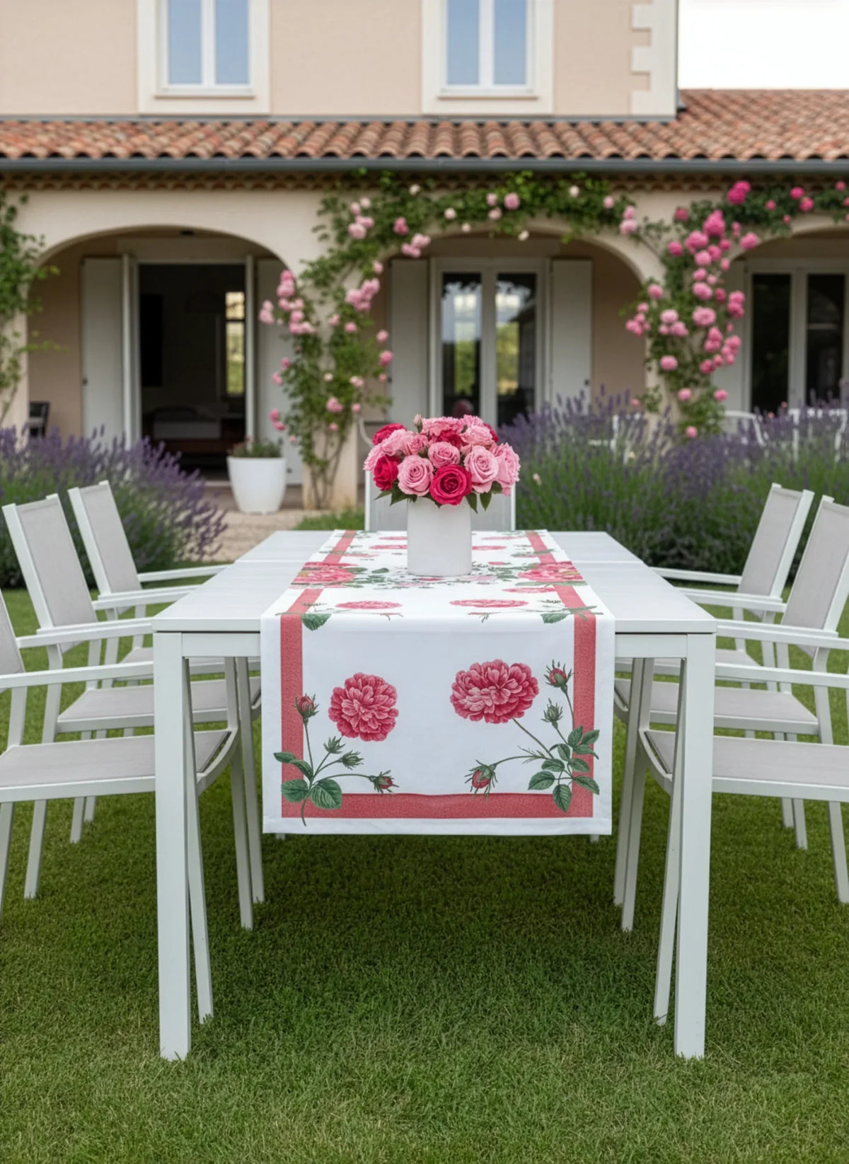 Napking Tovaglia E/O Runner In Lino Premium Cecile