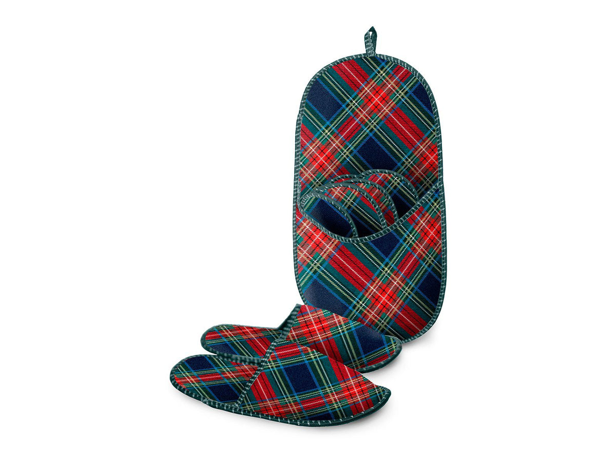DAUNEX CIABATTONE SET FAMILY 4 PEZZI BRITISH BLU