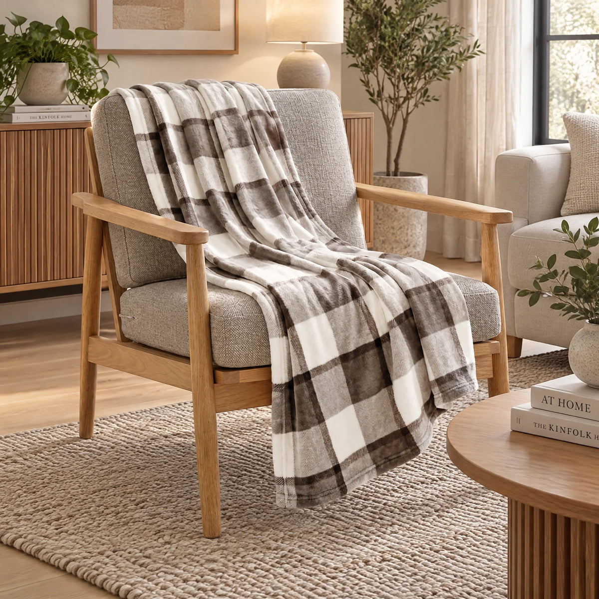 Daunex Plaid In Caldo Pile Prime Nordic Check