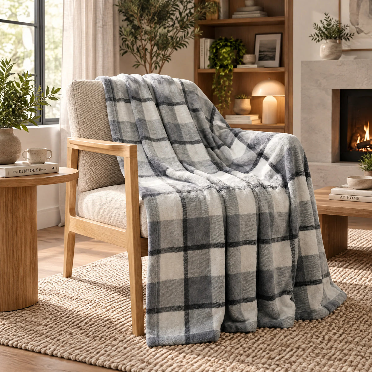 Daunex Plaid In Caldo Pile Prime Nordic Check