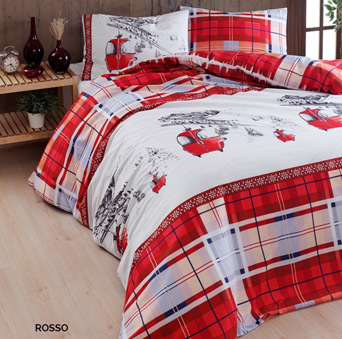 DAUNEX PARURE COPRIPIUMINO INFINITY COTONE STAMPATO MERIBEL