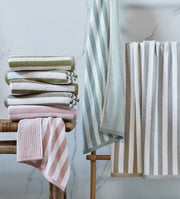 Lasa Home Set Asciugamani 1+1 In Spugna Di Cotone Efficience Stripes