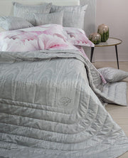 Blumarine Copriletto Trapuntato Matrimoniale In Jacquard Estetica