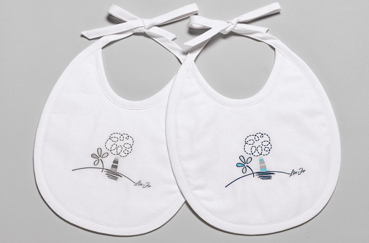 Liu Jo Baby Bavaglino Classico Farfalla Ba119B