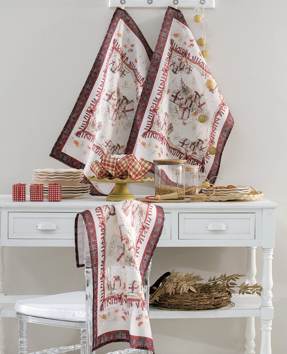 BLUMARINE CANOVACCIO NATALIZIO IN LINO FESTA 61432