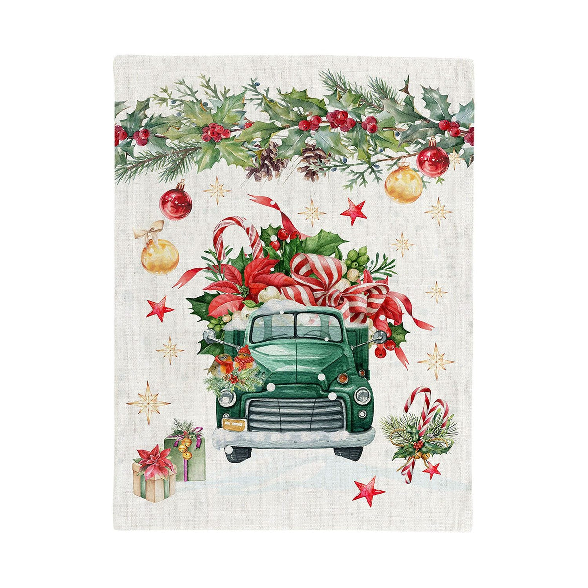 Casa Anversa Strofinaccio Natalizio Micropiu' Soft Christmas Car