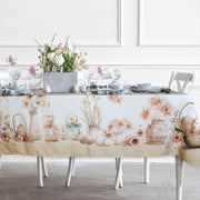 Casa Anversa Tovaglia Di Pasqua In Tessuto Antimacchia Stampato Shabby