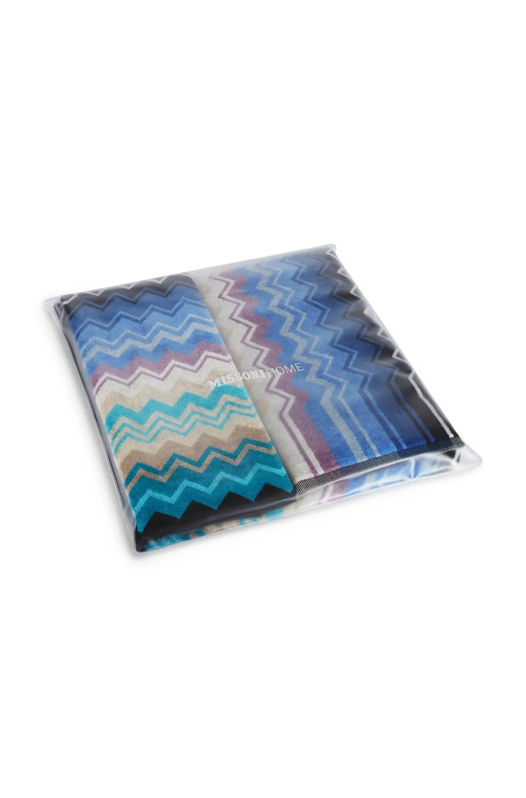 Missoni Home Set Asciugamani 1+1 In Spugna Di Cotone Giacomo