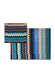 Missoni Home Set Asciugamani 1+1 In Spugna Di Cotone Giacomo