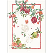 Tessitura Randi Set 4 Canovacci In Cotone Stampato Granatum
