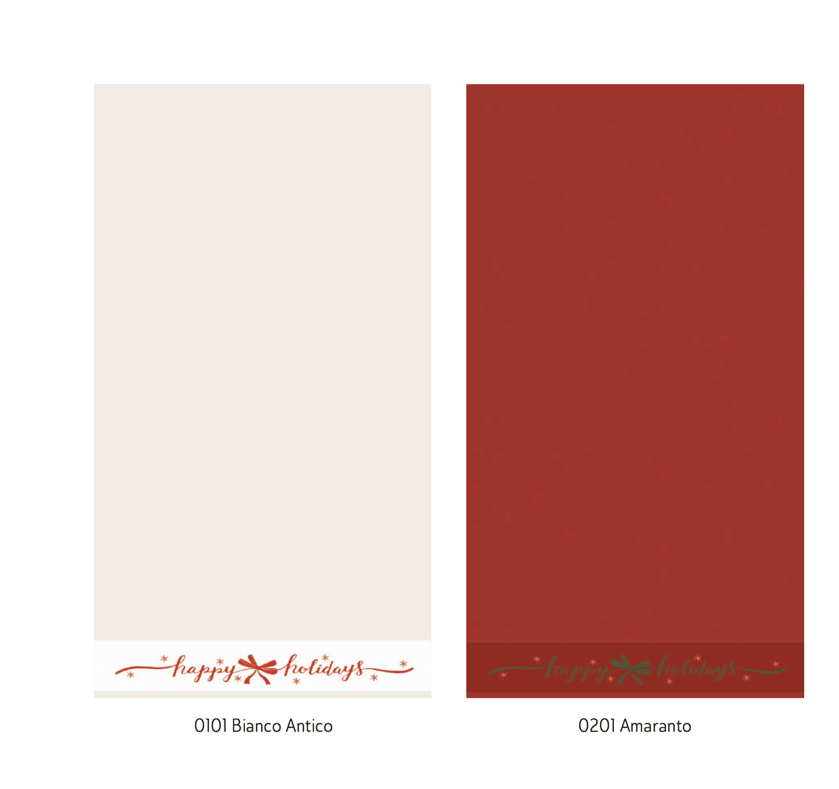 Riviera Set Asciugamani 1+1 In Spugna Di Cotone Con Bordo Ricamato Happy Holidays
