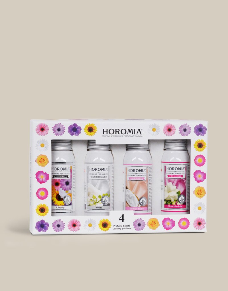 Horomia Cofanetto 4 Profuma Bucato 50Ml Horo4