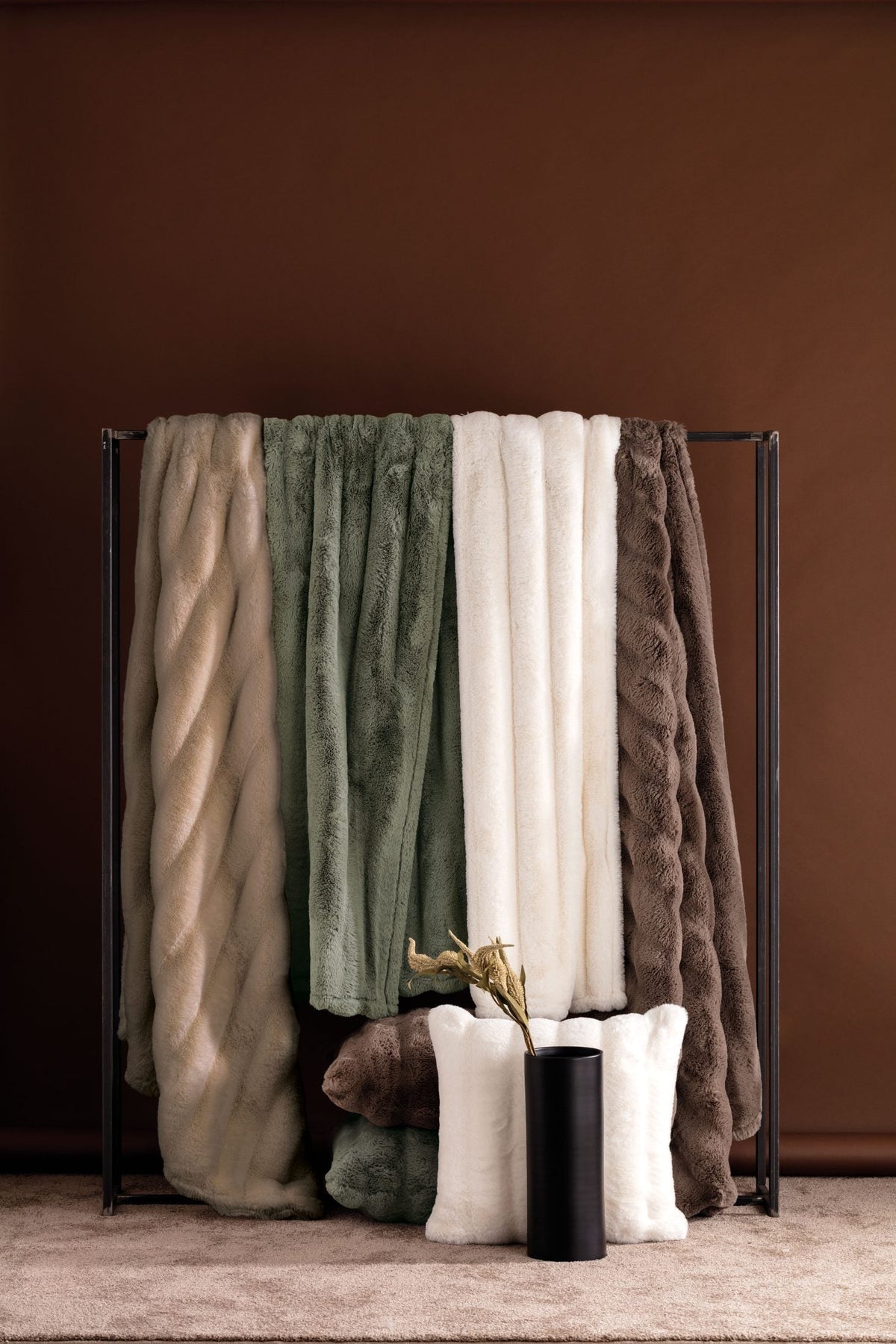 Riviera Plaid Ecopelliccia Luxury Owen