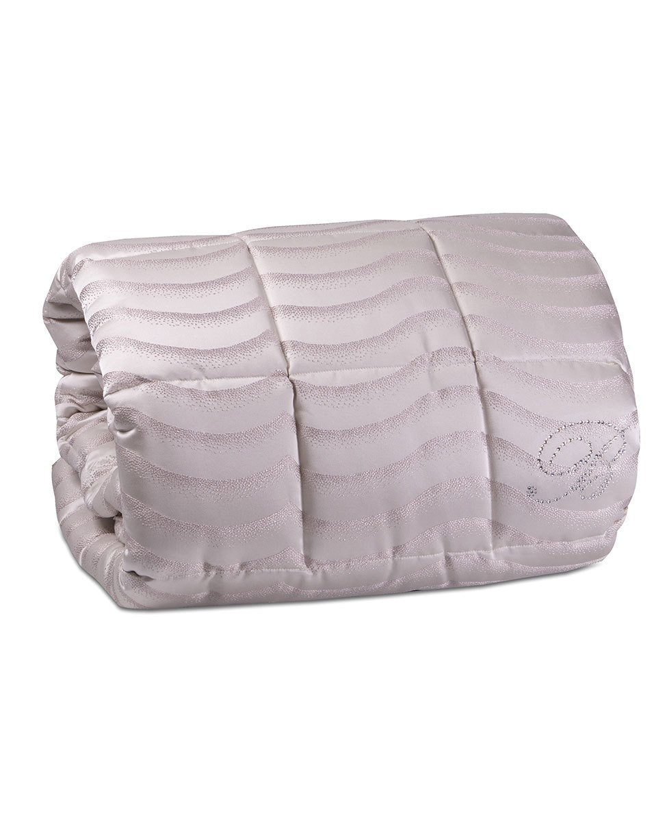 Blumarine Trapunta Matrimoniale In Jacquard Jasmine