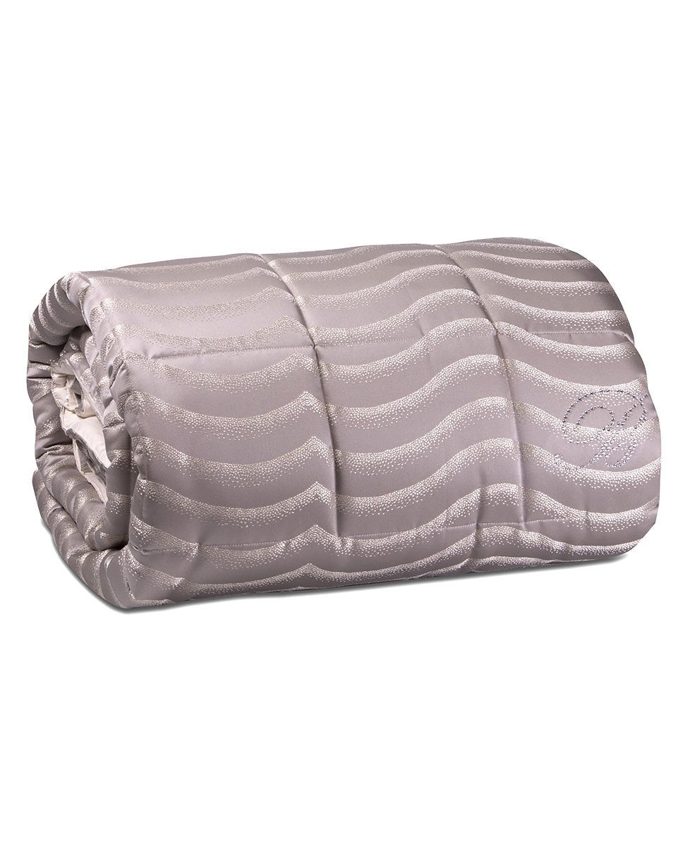 Blumarine Trapunta Matrimoniale In Jacquard Jasmine