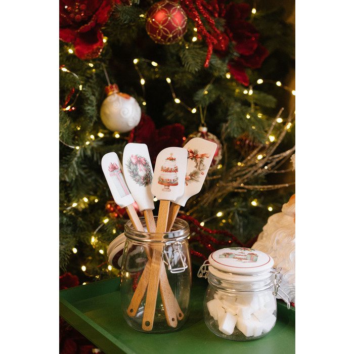 Nuvole Di Stoffa Set Spatole In Silicone Natalizie Storia Di Natale