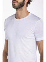 Julipet T Shirt Girocollo In Puro Cotone Filoscozia Mercerizzato Isacco Jnl106